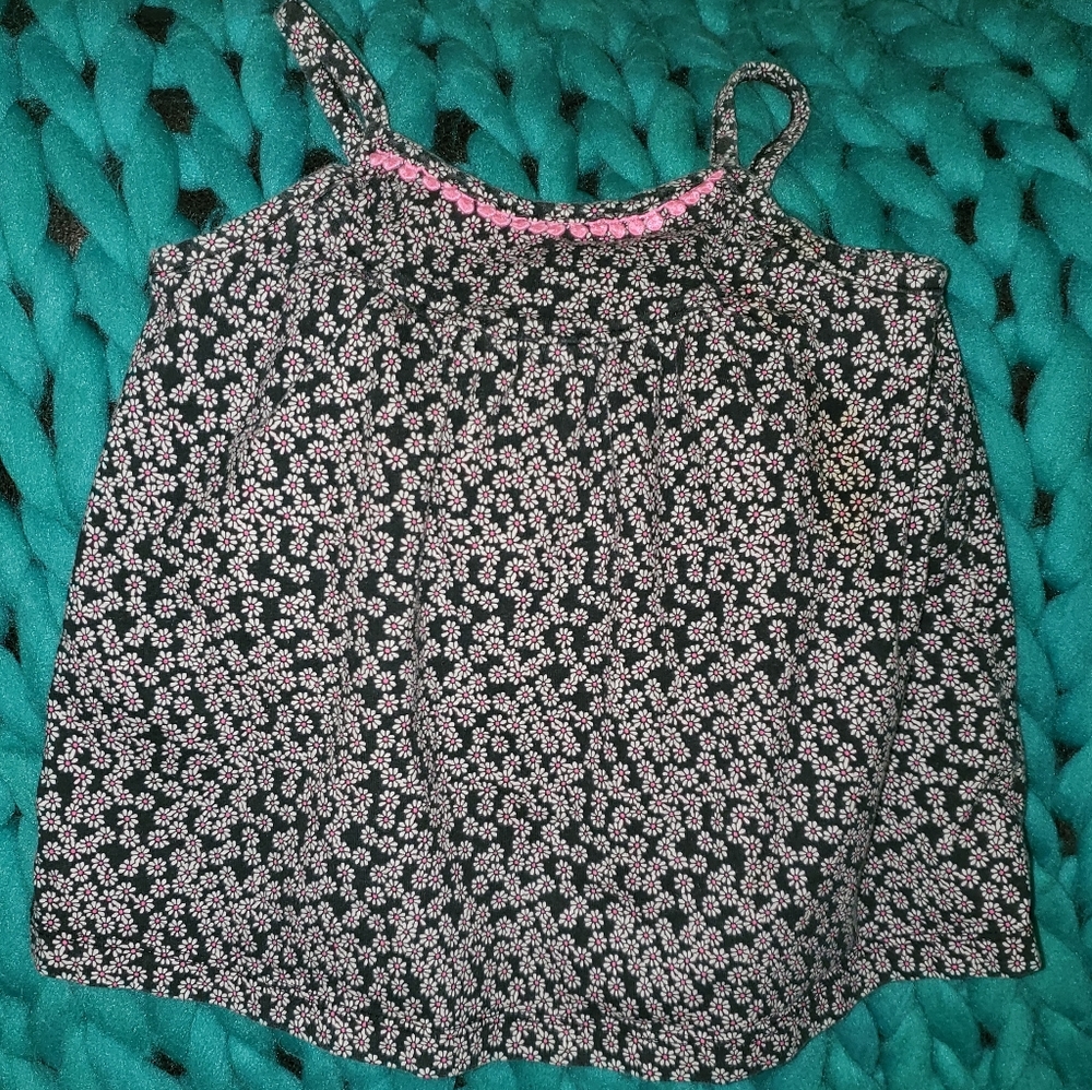 Flowy daisy tank top